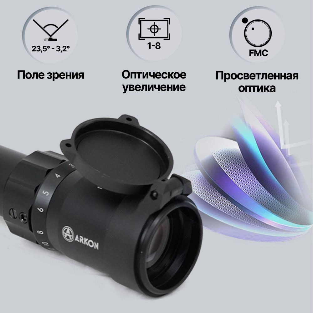 Arkon Model A 1-8x24 вид 1