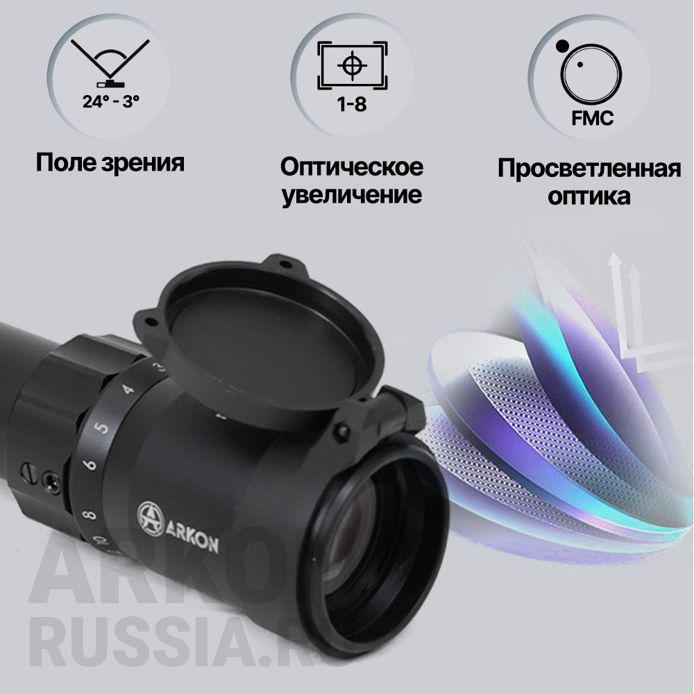 Arkon Model B 1-8x24 вид 1