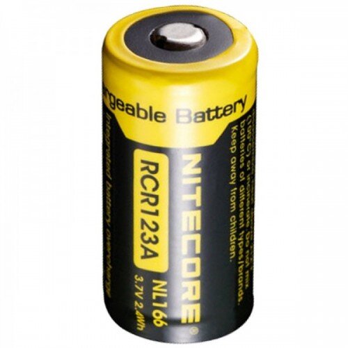 Аккумулятор NITECORE RCR123/16340 NL166 3,7V 650mAh с защитой