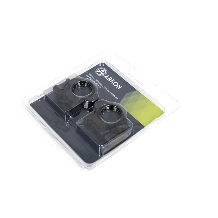 Кольца Arkon 30 мм быстросъемные на weaver, стальные, средние (R002)