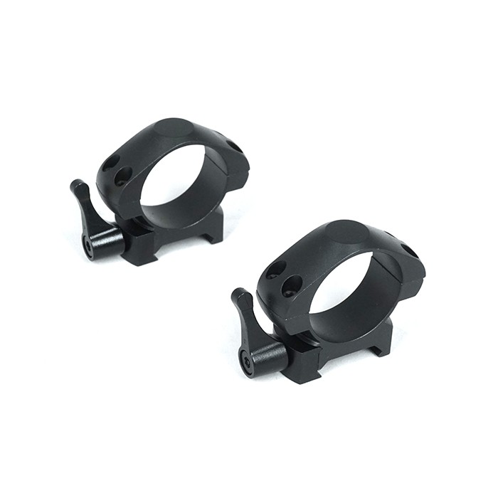 Кольца Arkon 30 мм быстросъемные на weaver, стальные, низкие (R001)