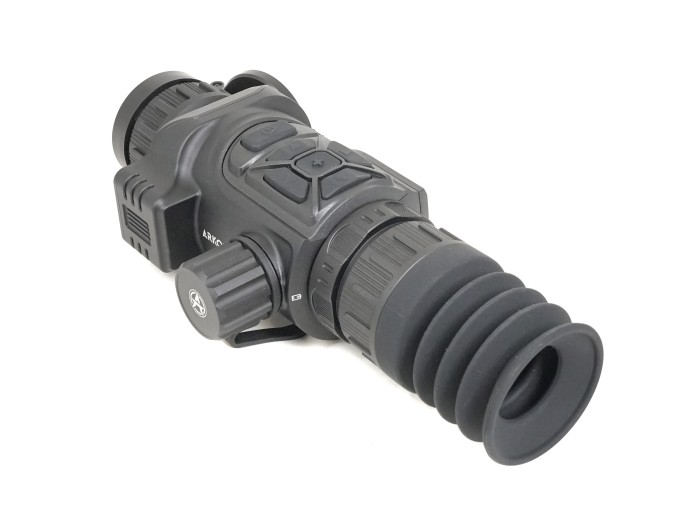 Тепловизионный прицел Arkon Arma V2 HR35L с лазерным дальномером и встроенным баллистическим калькулятором (640x512px, 35мм/F1.0)