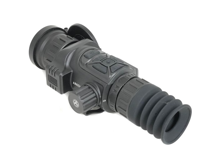 Тепловизионный прицел Arkon Arma V2 HR50L с лазерным дальномером и встроенным баллистическим калькулятором (640×512px, 50мм/F1.0)