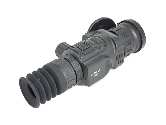 Тепловизионный прицел Arkon Arma V2 HR50L с лазерным дальномером и встроенным баллистическим калькулятором (640×512px, 50мм/F1.0)