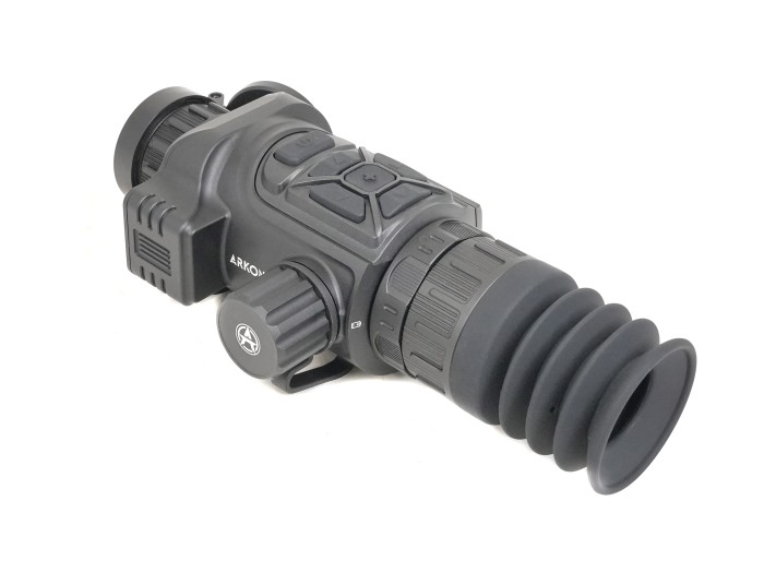 Тепловизионный прицел Arkon Arma V2 LR25L с лазерным дальномером и встроенным баллистическим калькулятором (384x288px, 25мм/F1.0)