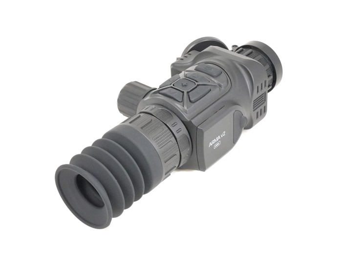 Тепловизионный прицел Arkon Arma V2 LR25L с лазерным дальномером и встроенным баллистическим калькулятором (384x288px, 25мм/F1.0)