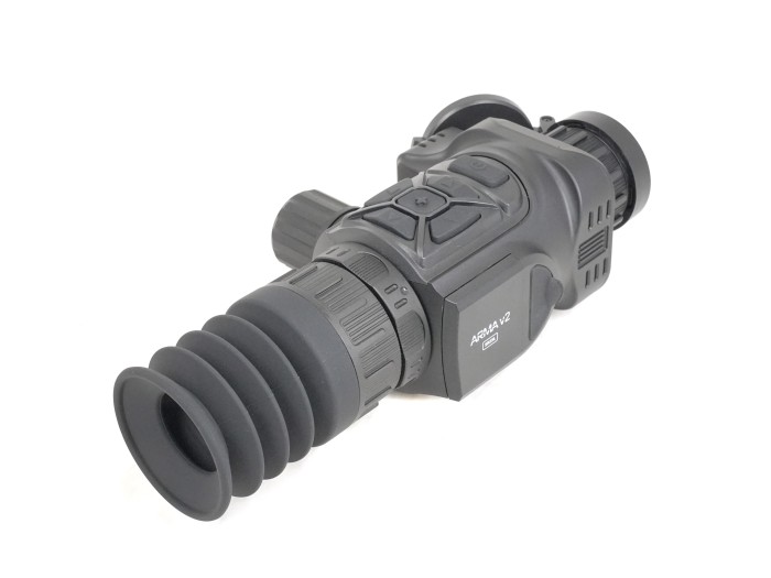 Тепловизионный прицел Arkon Arma V2 SR25L с лазерным дальномером и встроенным баллистическим калькулятором (256*192px, 25мм/F1.0)