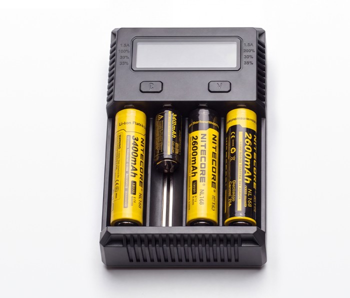 Зарядное устройство NITECORE NEW i4 на 4*АКБ 18650/16340