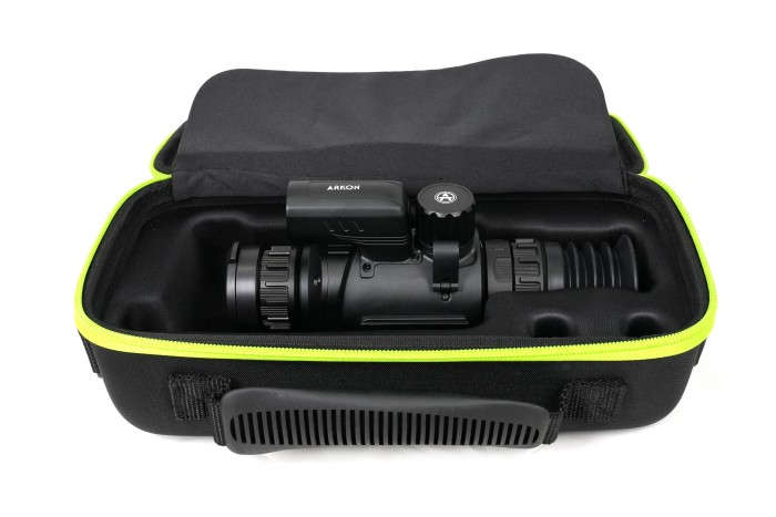 Тепловизионный прицел Arkon Arma SR25L с лазерным дальномером и баллистическим калькулятором (256*192px, 25мм)