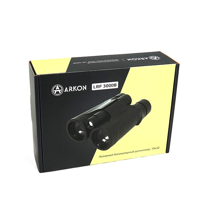 Бинокль-лазерный дальномер Arkon LRF 3000B (10x42, до 3000м)