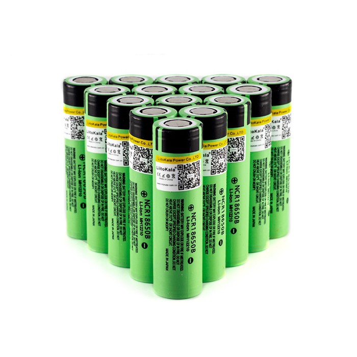 Аккумулятор 18650 Li-Ion 3400 мАч LiitoKala NCR18650B