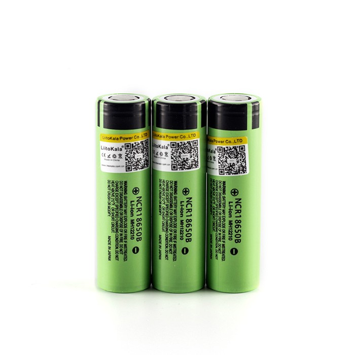 Аккумулятор 18650 Li-Ion 3400 мАч LiitoKala NCR18650B