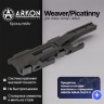 Быстросъемный кронштейн Weaver/Picatinny для Arkon Arma / Alfa II (ARK-QRW)